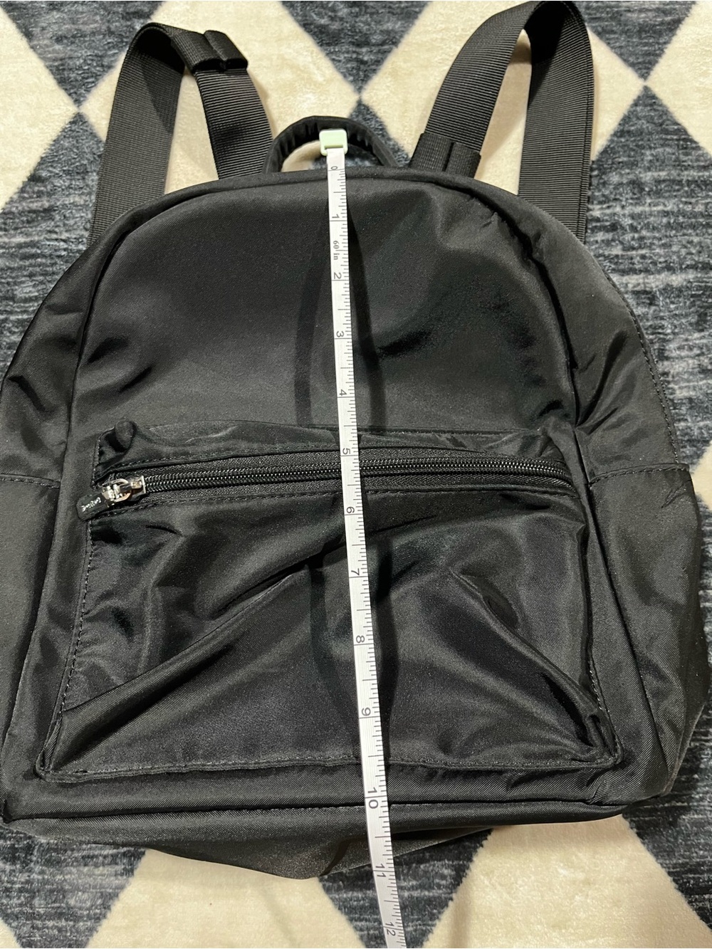 Black Mini Backpack - Picture 5 of 6